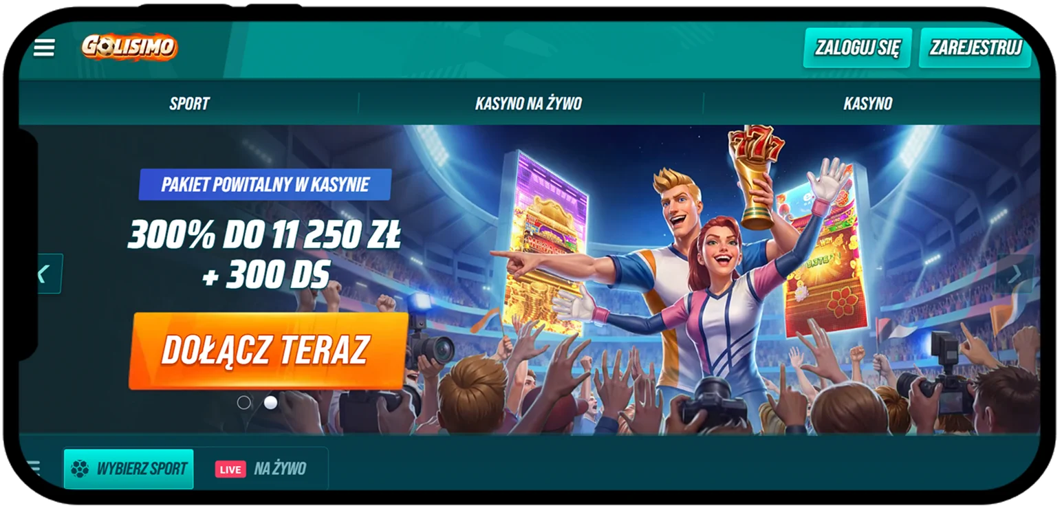 Golisimo - Kasyno Online z Bonusem Krypto 200% do 3 000 USDT