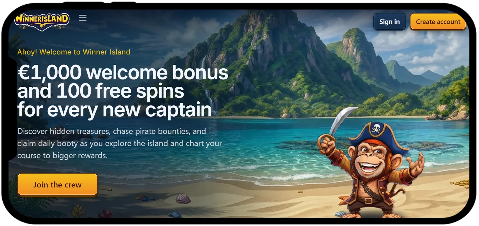 Winnerisland - Top Kasyno Online z Biblioteką 7 000+ Gier
